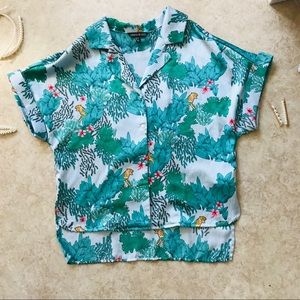 Rare find vintage bottom-up shirt urban revivo